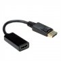 Преходник от DP M към HDMI F Digital One SP01201 Адаптер DP to HDMI F