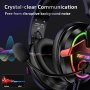 Tatybo Слушалки за PC/PS5/Xbox, RGB, Ултра-Ясен Микрофон, снимка 3