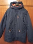 Тъмносиньо Зимно яке, стилно и топлещо, снимка 1