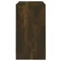 vidaXL Сайдборд, опушен дъб, 70x41x75 см, инженерно дърво, снимка 4