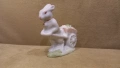 Порцеланова фигура заек, снимка 3