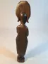 африканска абаносова статуетка дърворезба  2/1, снимка 4
