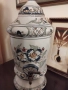 Голям порцеланов съд с капак, снимка 1
