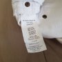 Original BY MALENE BIRGER Stretch Cotton Zip Cuff White Trousers Pants, снимка 4