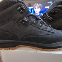 Timberland Euro hiker mid hiker black nubuck. EU45.5, снимка 6 - Мъжки боти - 44371195