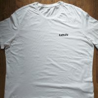 Levis Crewneck Graphic - страхотна мъжка тениска КАТО НОВА 3ХЛ, снимка 8 - Тениски - 40257002