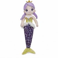 Плюшена мека кукла русалка, снимка 3 - Плюшени играчки - 37045016