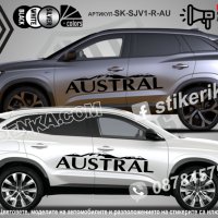 Dacia Duster стикери надписи лепенки фолио SK-SJV2-DA-DU, снимка 3 - Аксесоари и консумативи - 44456067