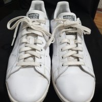 Оригинални кожени Adidas Stan Smith CQ2206, снимка 3 - Маратонки - 31653927