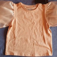 Блуза с буфан ръкави, снимка 2 - Детски Блузи и туники - 29889898