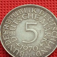 Сребърна монета 5 дойче марки 1970г. Германия за КОЛЕКЦИОНЕРИ 39640, снимка 2 - Нумизматика и бонистика - 42756074