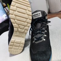 кожени боти Adidas Hike Boot Black Iron, снимка 7 - Мъжки боти - 34979887
