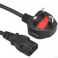 10бр. захранващ кабел Мики Маус, английски стандарт, за адаптер за лаптоп 3 пина, снимка 2 - Кабели и адаптери - 38321951