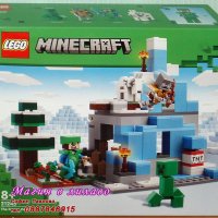 Продавам лего LEGO Minecraft 21243 - Замръзналите върхове, снимка 1 - Образователни игри - 39278566