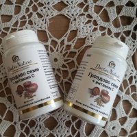 Гроздова семе и витамин С -60капсули-две опаковки, снимка 1 - Хранителни добавки - 31772317