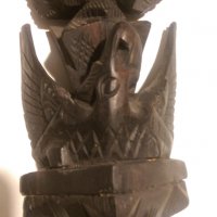 Африканска статуетка, снимка 3 - Статуетки - 31289806