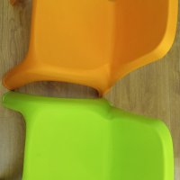 Две детски столчета – ярко зелено и ярко оранжево, снимка 10 - Други - 39659542