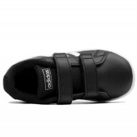 НАМАЛЕНИЕ!!!Бебешки спортни обувки ADIDAS GRAND COURT Черно, снимка 4 - Бебешки обувки - 30744460