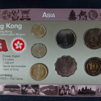 Хонгконг 1993-1998 - Комплектен сет от 7 монети, снимка 1 - Нумизматика и бонистика - 44534131