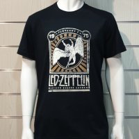 Нова мъжка тениска с дигитален печат на музикалната група Led Zeppelin - Madison Square Garden, снимка 1 - Тениски - 36869729
