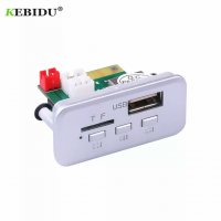 Аудио плеър KEBIDU модул за вграждане с Bluetooth 5.0/ 5V-12V Fm,TF,USB, снимка 3 - Аудиосистеми - 29547053