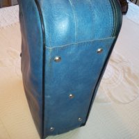 Куфар естествена кожа - Марко Поло син Marco Polo Suitcase, снимка 10 - Куфари - 34495696