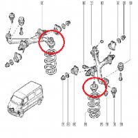 НОВ Шарнирен болт NISSAN INTERSTAR след 2002 год., снимка 3 - Части - 37532569