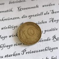 Монета - Германия - 10 пфенига | 1949г.; серия D, снимка 1 - Нумизматика и бонистика - 29259578