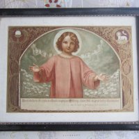 Стара  икона 1915, снимка 1 - Колекции - 37610963
