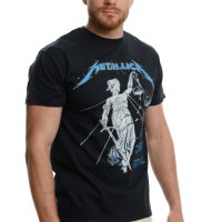 Нова мъжка тениска с дигитален печат на музикалната група METALLICA and justice for all, снимка 5 - Тениски - 40426698