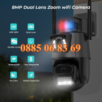 Безжична Wi-fi камера P-11 8 X Zoom 6MP, снимка 4 - IP камери - 44582608