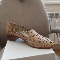 Красиви обувки от естествена кожа , снимка 1 - Дамски ежедневни обувки - 42218814