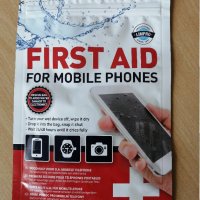 Комплект за първа помощ при намокрен телефон, снимка 1 - Други - 29820392