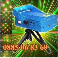 Дискотечен лазер, диско лазер прожектор с 2 лъча, снимка 1 - Други - 38728190
