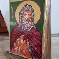 Икона на св.Пророк Илия, снимка 7 - Икони - 36731673