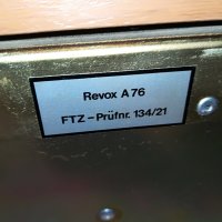 🛑REVOX A76 TUNER-ВНОС SWISS 1210221901, снимка 17 - Ресийвъри, усилватели, смесителни пултове - 38310202