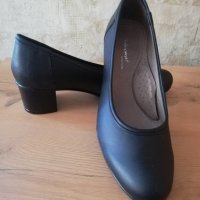 Черни нови дамски обувки  №41, снимка 1 - Дамски елегантни обувки - 38510643