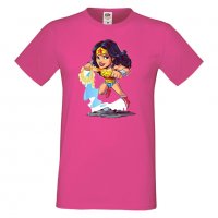 Мъжка тениска DC Wonder Woman Star Wars Игра,Изненада,Подарък,Геймър, , снимка 16 - Тениски - 36808544