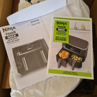 Ninja Foodi MAX Dual Zone Air Fryer [AF451UK] Smart Cook System, 9.5L , снимка 3 - Фритюрници - 44658024