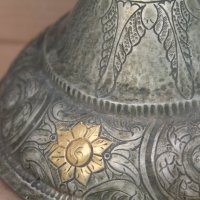 Сребърна чаша с позлата ''Потир'', снимка 9 - Антикварни и старинни предмети - 44389972