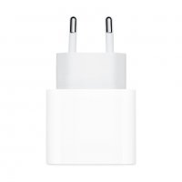 Apple 20W USB-C Power Adapter - оригинално захранване за iPhone, iPad и устройства с USB-C порт, снимка 2 - Оригинални зарядни - 31772565