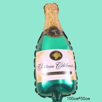 Балони бутилка и чаша шампанско за декорация и украса на моминско парти , завършване випуск сватба , снимка 3 - Други - 44391775