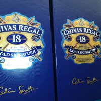 chivas regal 18-празно шише 1бр и кутия 1807220951, снимка 7 - Колекции - 37421785