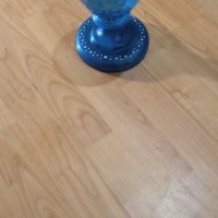 стара синя ваза за цветя, снимка 5 - Вази - 42525855