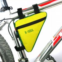Триъгълна чантичка за колело Чанта за велосипед Водоустойчива, снимка 15 - Аксесоари за велосипеди - 38084232