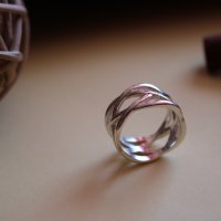 Сребърен пръстен модел R056, снимка 6 - Пръстени - 28854245