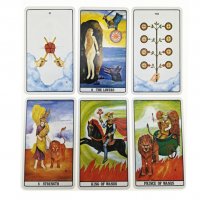 The Golden Dawn Tarot  - карти Таро, снимка 7 - Други игри - 37399061
