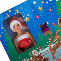 Коледен календар с кукла и подаръци изненада, снимка 2 - Кукли - 42793063