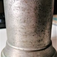антика Франция обезопасена газ спирт лампа маркирана paris lyon, снимка 7 - Антикварни и старинни предмети - 31407766