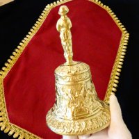 Кралска ловна камбана от бронз. , снимка 12 - Антикварни и старинни предмети - 29522264